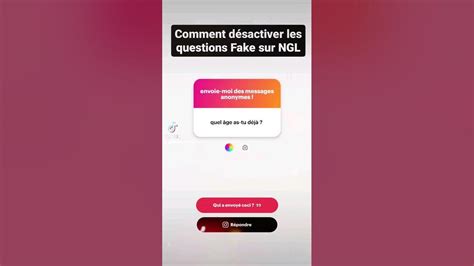 are some ngl questions fake